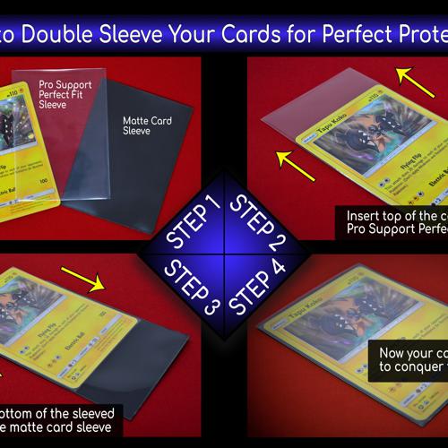Perfect Fits Inner Card Sleeves (200-Pack) | Double Sleeving Protectio Perfect Fits Inner Card Sleeves (200-Pack) | Double Sleeving Protectio