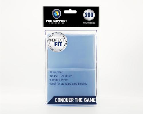 Perfect Fits Inner Card Sleeves (200-Pack) | Double Sleeving Protection Perfect Fits Inner Card Sleeves (200-Pack) | Double Sleeving Protection